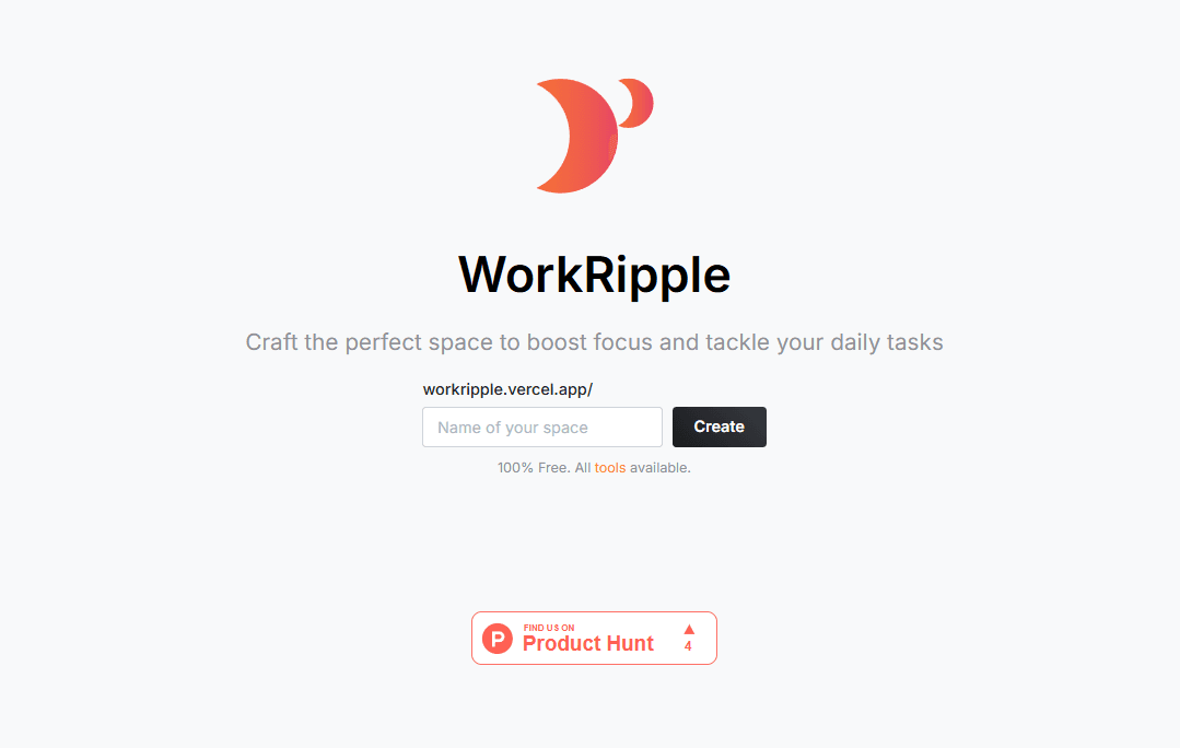 Work Ripple AI (Productivity, PWA):